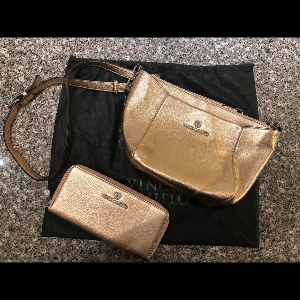 Vince Camuto Bag and Wallet Set